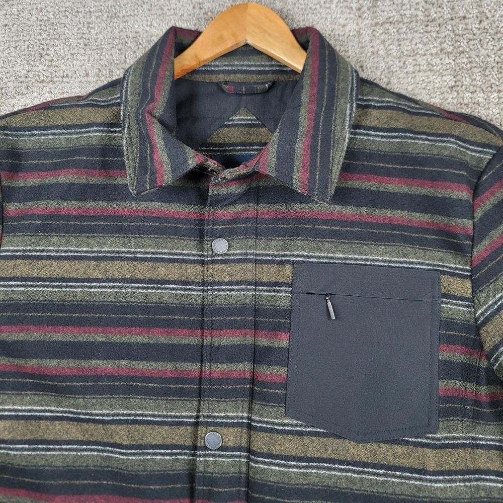 Pendleton Mens Striped Conway Jacket Wool Blend SIze XXL‎